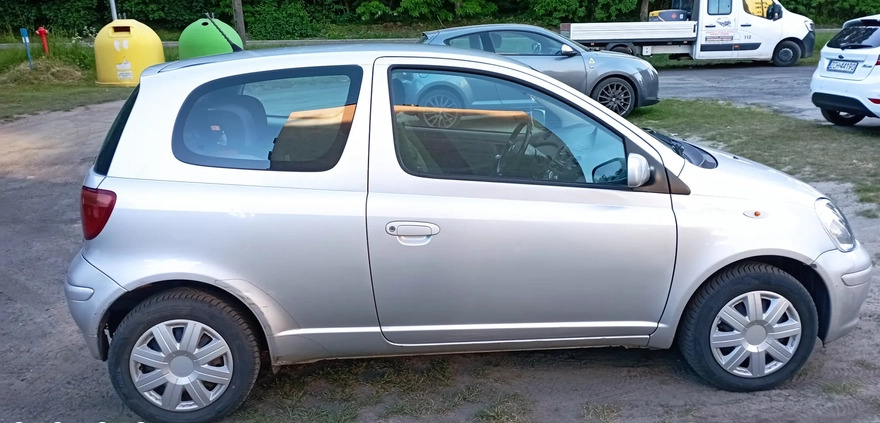 Toyota Yaris cena 6100 przebieg: 166900, rok produkcji 2003 z Choszczno małe 29